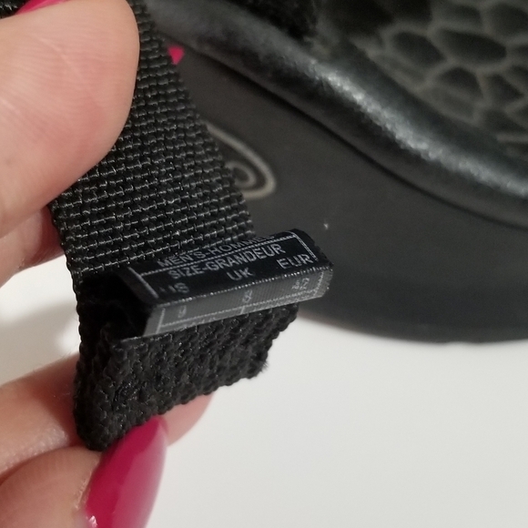 CHACO Blue Uptread Ecotread 2 Sandal V2 Outdoor Hiking Sandals Size 9 - Picture 13 of 15